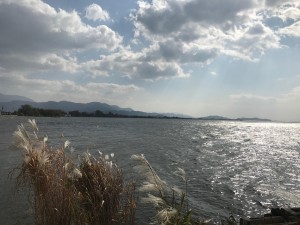琵琶湖秋