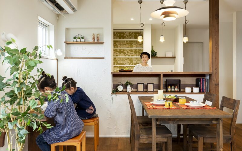 【インタビュー記事】華建築さんのおかげで 好きな空間の詰まった家ができました！