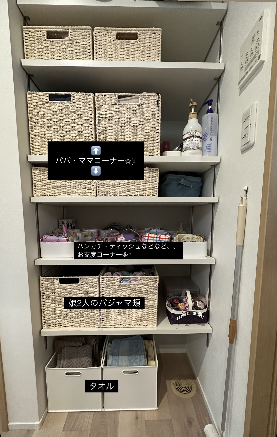 お支度コーナー
