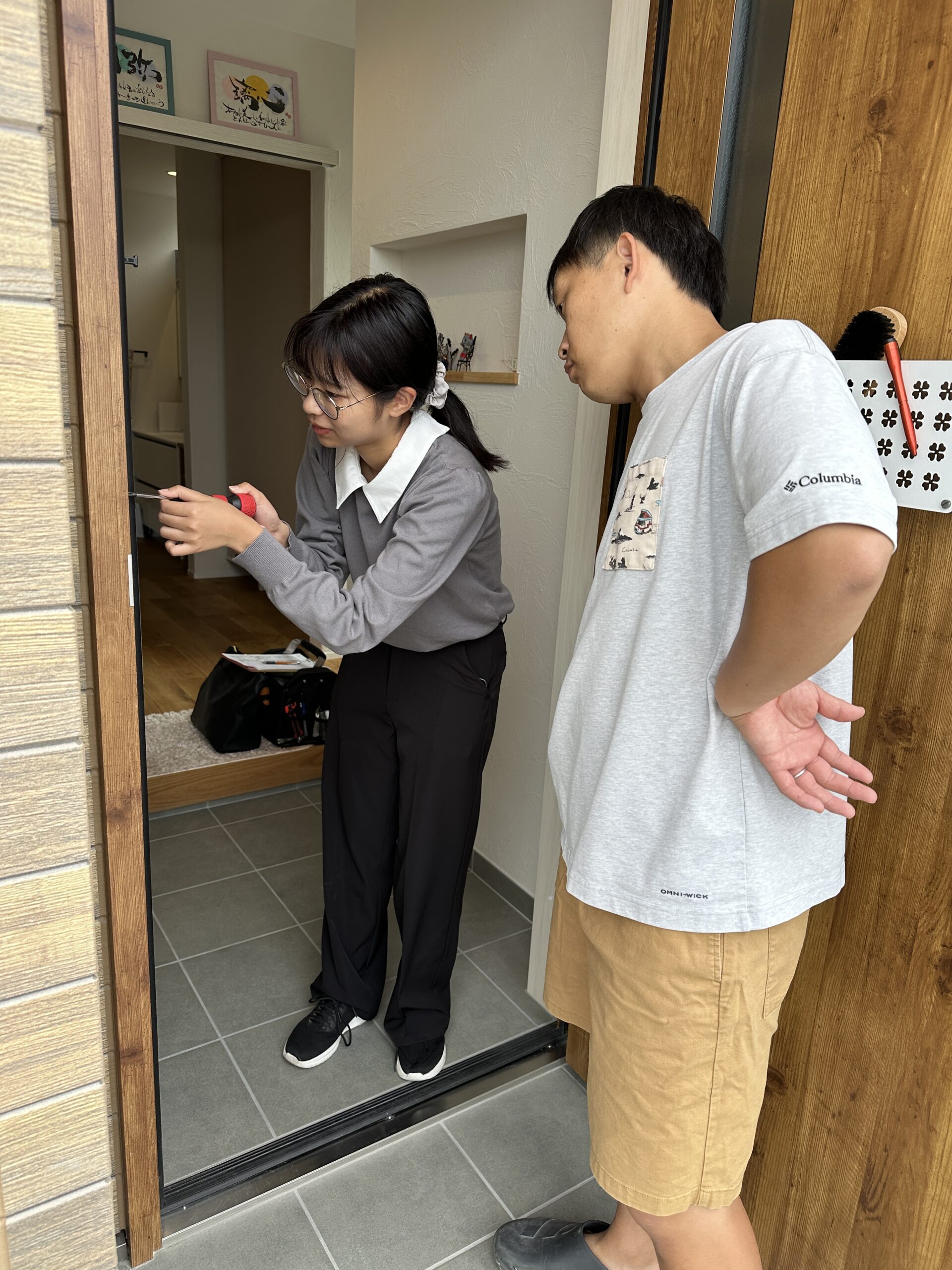 華建築の定期点検