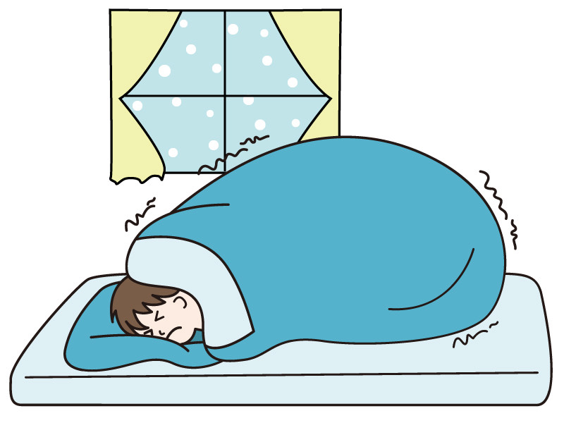 寒がりの敵…冬