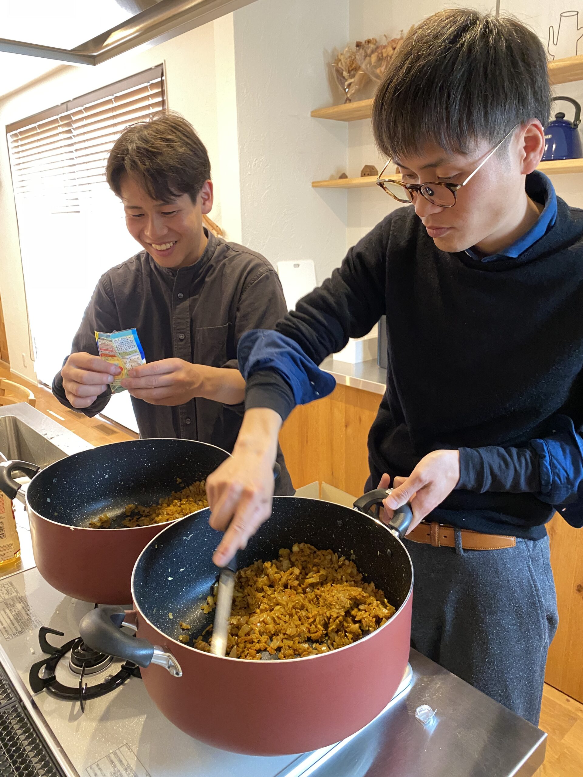 みんなで作ると楽しい〜